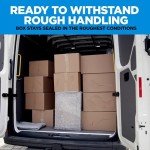 Scotch Heavy Duty Packing Tape, 3 Rolls with Dispensers