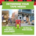 Scotch Sure Start Packaging Tape, Clear, 6 Rolls