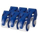 Heavy Duty Packaging Tape with Dispenser, Clear - 6 Count