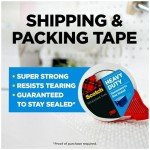 Heavy Duty Clear Packing Tape - 4 Rolls