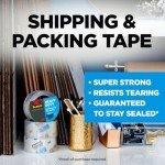 Scotch Heavy Duty Packaging Tape, 1.88" x 54.6 yd