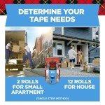 Scotch Heavy Duty Packing Tape with Dispenser - 2 Pack