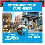 Heavy Duty Clear Packing Tape - 4 Rolls