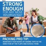 Grizzly Clear Packing Tape Refill Rolls - 12 Pack