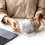 Nylon Bubble Cushion Rolls with Bonus Fragile Stickers