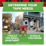 Strong Grip Packing Tape - 6 Rolls, 1.88" x 22.2 yd