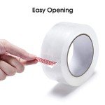 Heavy Duty Clear Packing Tape - 3 Rolls