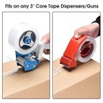 Heavy Duty Clear Packing Tape - 3 Rolls