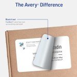 Avery Printable Half-Sheet Labels – 20 Pack