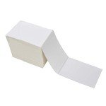 4 x 6 Direct Thermal White Perforated Labels