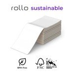 Rollo Thermal Labels - 500 Pack, 4x6 Size