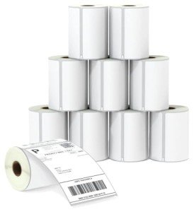 BETCKEY Compatible DYMO 4" x 6" Labels - 10 Rolls