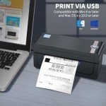 JADENS Wireless Bluetooth 4x6 Label Printer