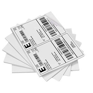 Self-Adhesive Printable Half Sheet Labels - 200 Labels