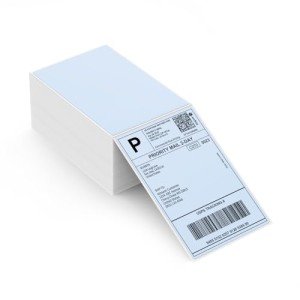MUNBYN 4x6 Blue Direct Thermal Label Paper, 500 Sheets