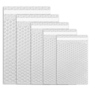 Bubble Pouches for Safe Packaging 4x5.5 to 12x15.5