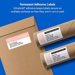 Avery Printable Mailing Labels, 3-1/3" x 4", 150 Pack