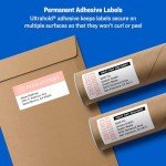 Avery Printable Mailing Labels for Laser Printers