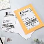 Self-Adhesive Printable Half Sheet Labels - 200 Labels