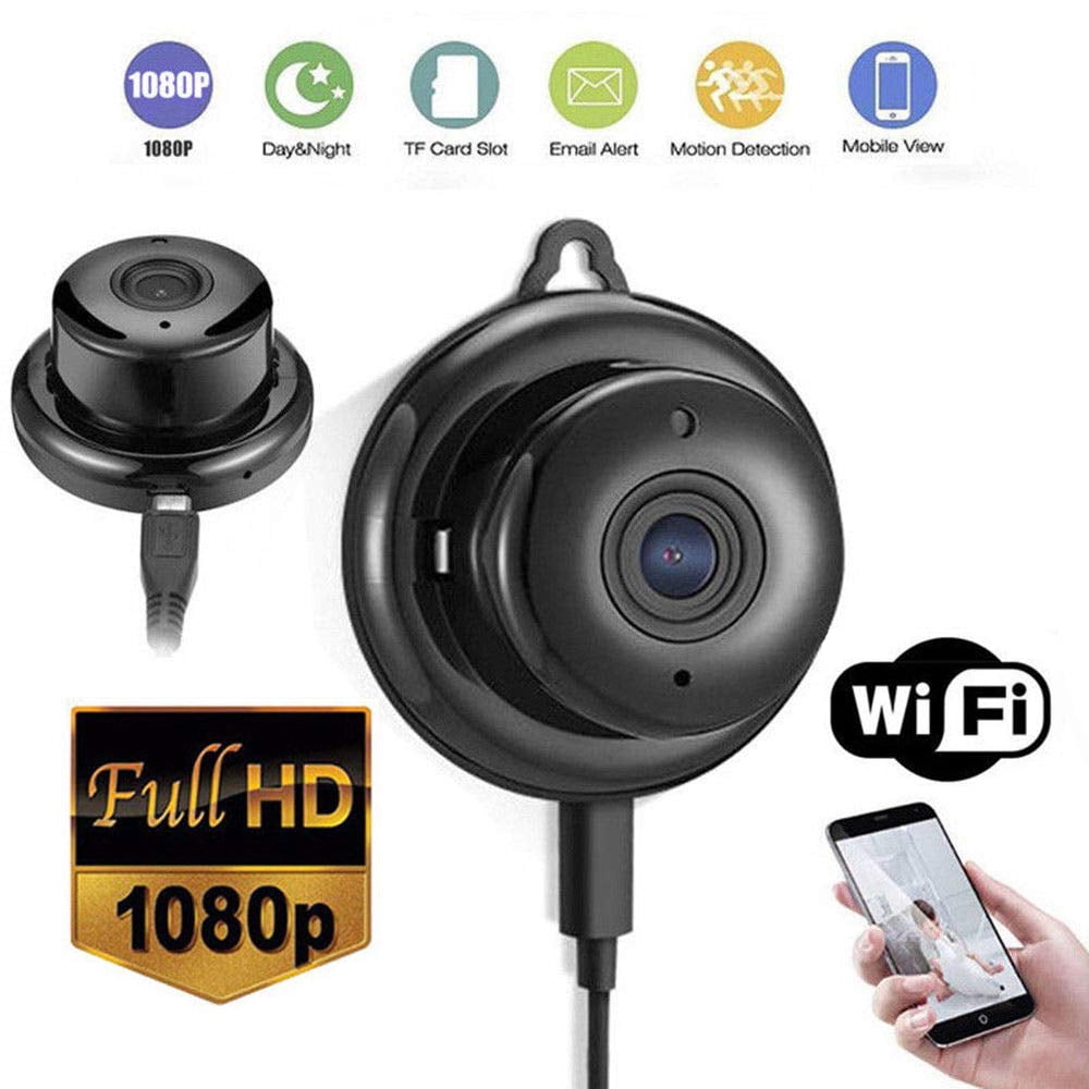 Smart WiFi Security Camera with Night Vision