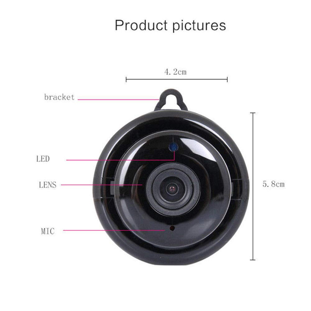 Smart WiFi Security Camera with Night Vision