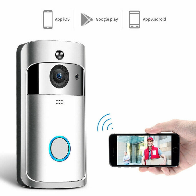 WiFi Doorbell Camera Ring Intercom Security Bell