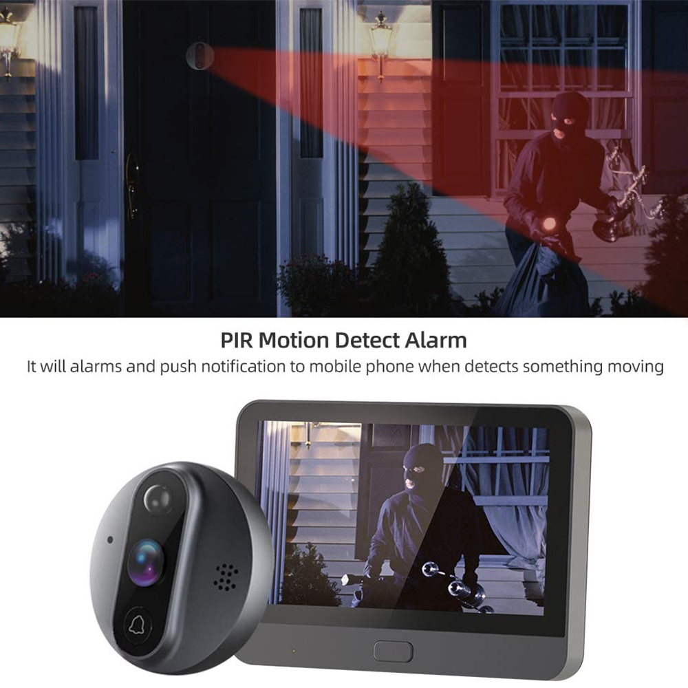 Smart WiFi Doorbell Camera with Audio & Alexa