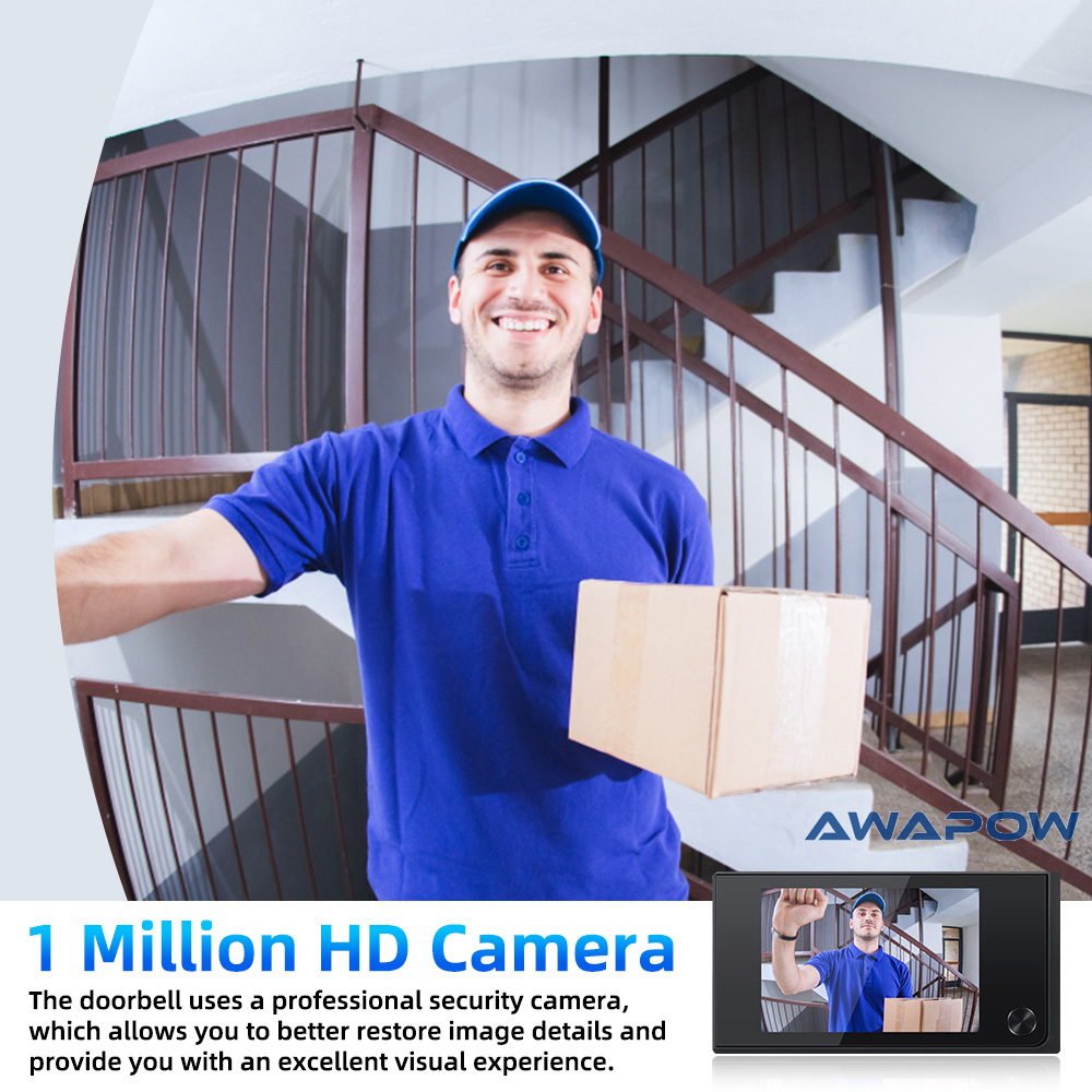 Smart Outdoor Door Viewer with Camera