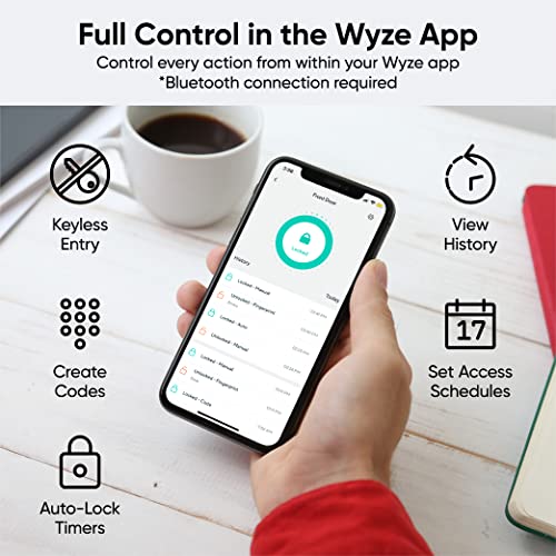 Smart Fingerprint Door Lock with Bluetooth & Keyless Entry