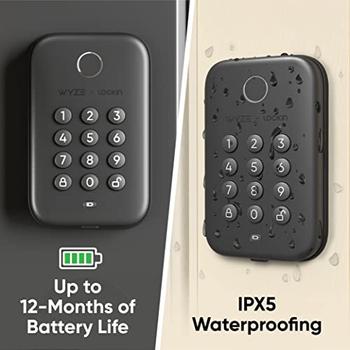 Smart Fingerprint Door Lock with Bluetooth & Keyless Entry