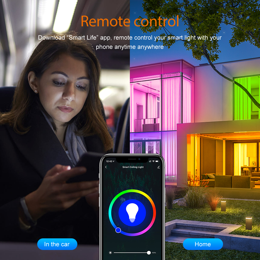 Tuya Smart LED Bulb with Alexa and Google