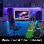 WiFi Controlled Color Changing LED Strip Lights