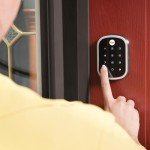 Yale Touchscreen Door Lock in Satin Nickel