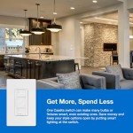 Lutron Caséta Wireless Smart Dimmer Switch - White