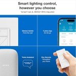 Lutron Caséta Wireless Smart Dimmer Switch - White