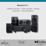 Platin Monaco 5.1 Wireless Home Theater System