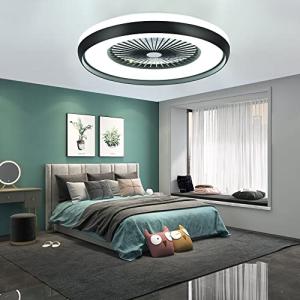 Smart Bladeless Ceiling Fan with LED Lighting