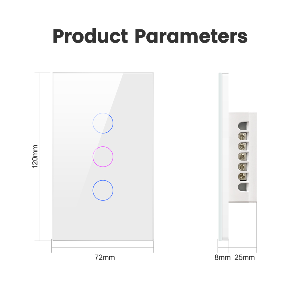 AVATTO Smart Light Switch with Alexa & Google Home