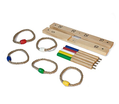 Deluxe Ring Toss Game Set with Carrying Case