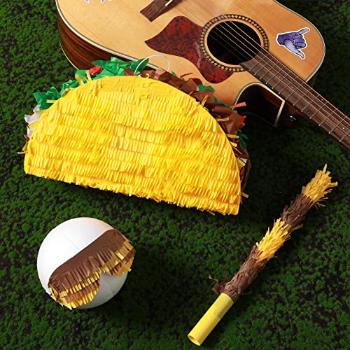 Taco Piñata Set for Fiesta Party Fun