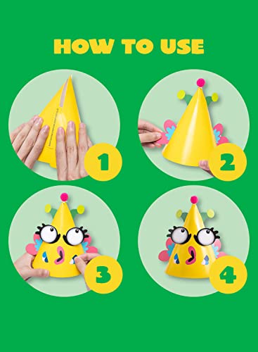 12 Sets Cute Animal Theme Party Hats for Kids