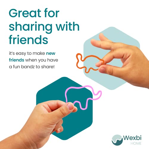 Wexbi Fun Bandz Silicone Bracelets Variety Pack