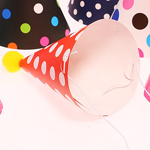 Vesil Assorted Kids Birthday Party Hats
