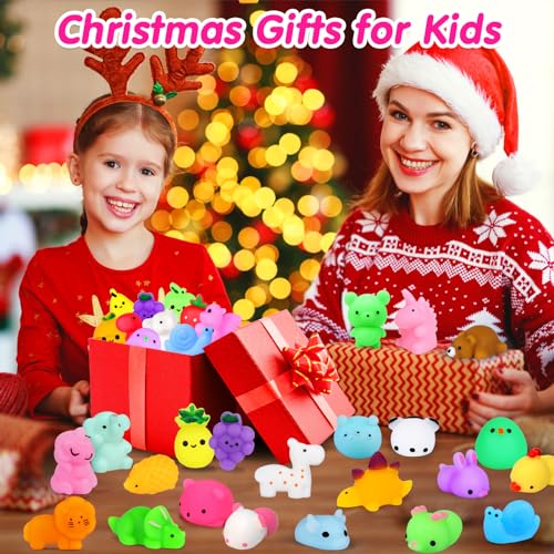 40pcs Mini Kawaii Squishies Party Favors Stress Relief