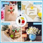 1500 Mini Smile Face Decal Stickers Assorted Color