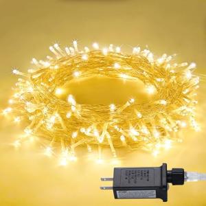 Connectable Warm White String Lights - 33ft, 100 LEDs