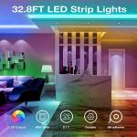 Color Changing LED Strip Lights 32.8ft Kit