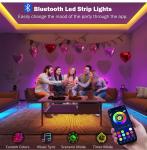 100ft RGB Music Sync Color Changing LED Strips