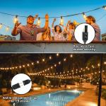 100FT Waterproof Connectable LED String Lights