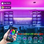 Tenmiro 100ft LED Color Changing Strip Lights